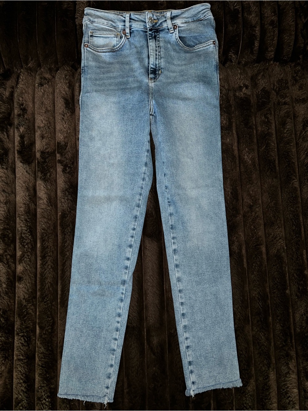 Mango Light Blue Skinny Jeans